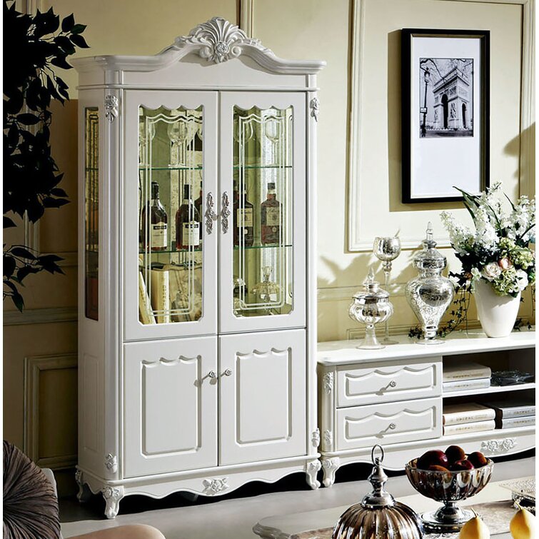 Wayfair white shop china cabinet